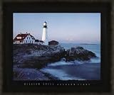 Evening Light by William Neill Framed Black Wood Frame 32 x 26 inches