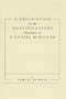 A Description of the Qualifications Necessary to a Gospel Minister: Advice to Ministers and Elders Among the People Called Quakers
