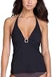 Calvin Klein Women's Molded Halterkini Swimsuit Top