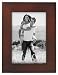 Linear Dark Walnut Picture Frame 3.5x5"