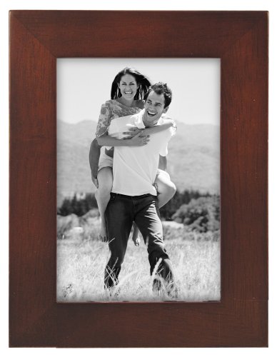 Best Price Linear Dark Walnut Picture Frame 3.5x5