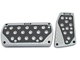 Niken; Racing Pedal Set; Automatic 2 pc.; Alloy/Black; w/Short Gas Pedal;