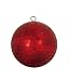 Lust Red Mirrored Glass Disco Ball Christmas Ornament 6
