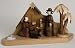 Crist in the Manager - Tea Candle Set