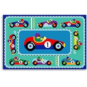 Olive Kids Vroom Bedding Coordinating Placemat by Kids Bedding