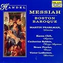 Handel - Messiah / Clift &middot; Robbin &middot; Fowler &middot; Ledbetter &middot; Boston Baroque, Pearlman