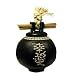 Oriental Kanji Feng Shui Wishing Pot Wish Keeper Black