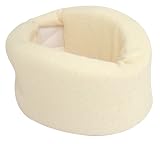 Duro-Med Soft Foam Cervical Collar 2-1/2 Width, White, Medium
