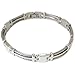 Mens Stainless Steel Cable Bracelet title=