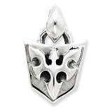 Sterling Silver Antiqued Gothic Pendan