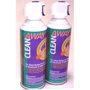 Clean-Away, Dual Pak, 12 OZ. Non-Flammable Duster Spray by 