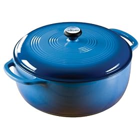 Buy Lodge Color 7.5-Quart Dutch Oven, Caribbean Blue