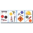 Construction Tools Self Stick Room Appliques