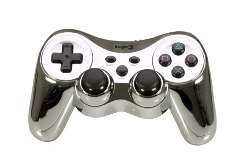 Childrens Toyshop  Video Games : Stealth Wired Pad for Playstation 3 / PS2 / PC Colour: Chrome