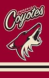 Phoenix Coyotes Applique Banner Flag