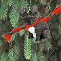 French Bulldog Christmas Ornament