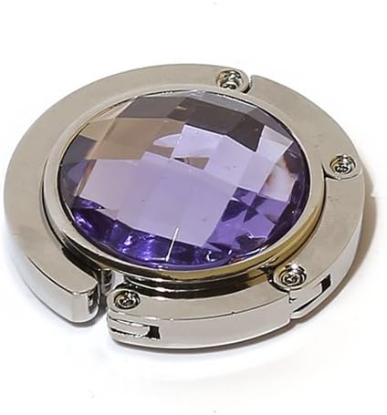 New Variety Crystal Foldup Hand Bag Purse Hooks Hangers