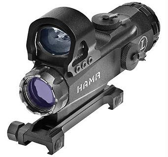 Mark 4 HAMR 4x24mm with DeltaPoint Illuminated Riflescopes in Matte