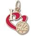 14kt Yellow Gold Philadelphia 76ers 1/2in Pendant