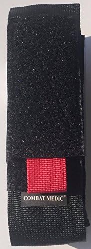 Combat Medic NEW CAT Tourniquet pouch holder for Duty belt or Tactical Vest (Black / Red)