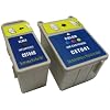 4x Druckerpatronen kompatibel zu EPSON Stylus C62 CX3200