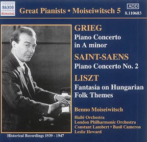 CD-Charts  Music : Grieg; Saint-Saëns-Piano Concertos