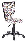 HJH Office/Buerostuhl24 670067 Kinder Bürostuhl / Drehstuhl KIDDY LUX, Formula Stoff