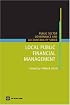 Local Public Financial Management (Public Sector Governance and Accountability) (Public Sector Governance and Accountability)