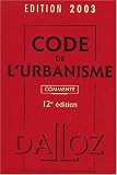 Revue Editions Dalloz - Sirey  / Code de l'urbanisme 2003, 12 édition