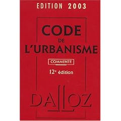 Code de l'urbanisme 2003, 12 �dition