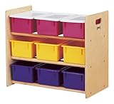 Tote Storage Rack - 9 Tray - Without Trays - School & Play Furniture