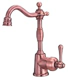 Danze D151557AC Opulence Single Handle Bar Faucet, Antique Copper