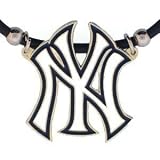 New York Yankees Logo Pendant Necklace - MLB Baseball Fan Shop Sports Team Merchandise