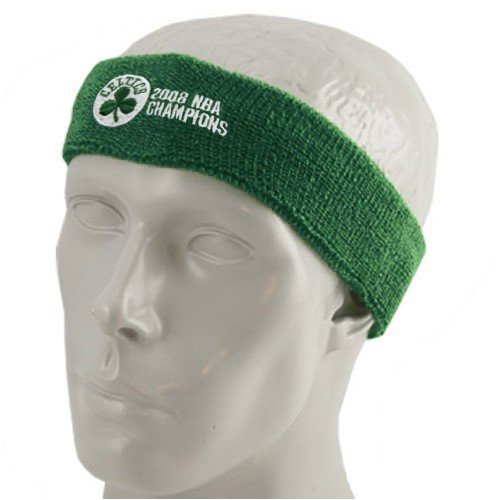 Buy Boston Celtics Kelly Green 2008 NBA Champions Headband by Football Fanatics