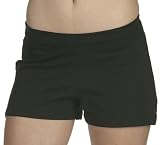41ZDDOcYgAL. SL160  Womens black sports gym fitness running yoga shorts. Size 10/12