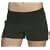 Womens black sports gym fitness running yoga shorts. Size 10/12