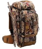 Badlands Ox External Frame Pack All Purpose Camo 4400ci 7 Pockets Compact