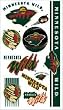 Minnesota Wild Temporary Tattoos - SET OF 6 - Sports Merchandise