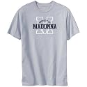 T-SHIRT SILVER GRAY " PROPERTY OF MADONNA " Large