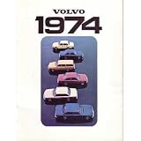 1974 VOLVO Sales Brochure Literature Book Piece by Volvo