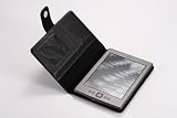 MoKo(TM) Clear-View Leather Cover Case for Amazon Kindle 4 (2011 Latest Generation, 6