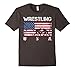 Wrestling Team Gift - American Flag Wrestling T-Shirt