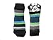 RC Pet Products Pawks Dog Socks, X-Small, Blue Stripes