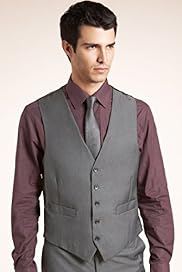 Autograph 5 Button Waistcoat with Wool