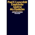 Empirische Analyse des Handelns: Ausgew�hlte Schriften (suhrkamp taschenbuch wissenschaft)