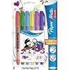 Papermate - Decomarker - Pochette de 6 Feutres Paillette, Taille de Trait: 0,5mm.