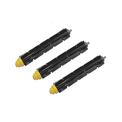 SHP-ZONE 3 x Flexible Beater Brush for iRobot Roomba 600 700 Series Vacuum Cleaning Robots Roomba 620 630 650 660 680 760 770 780 790