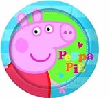 Peppa Pig Party Kit for 16 Plates, Cups, Napkins & Tablecover