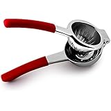 Top Rated Bellemain Premium Quality Stainless Steel Lemon Squeezer with Silicone Handles