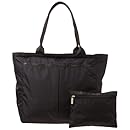 LeSportsac Everygirl Tote Handbag,Black,one size